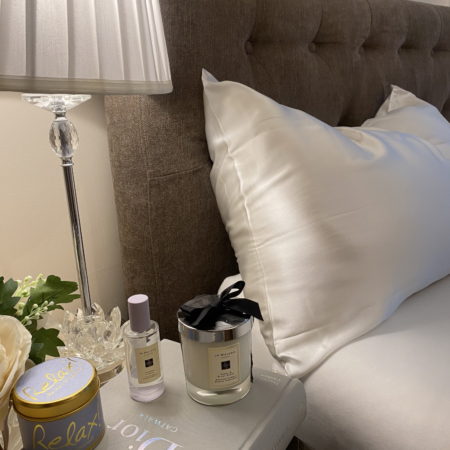 mulberry silk pillowcase ivory