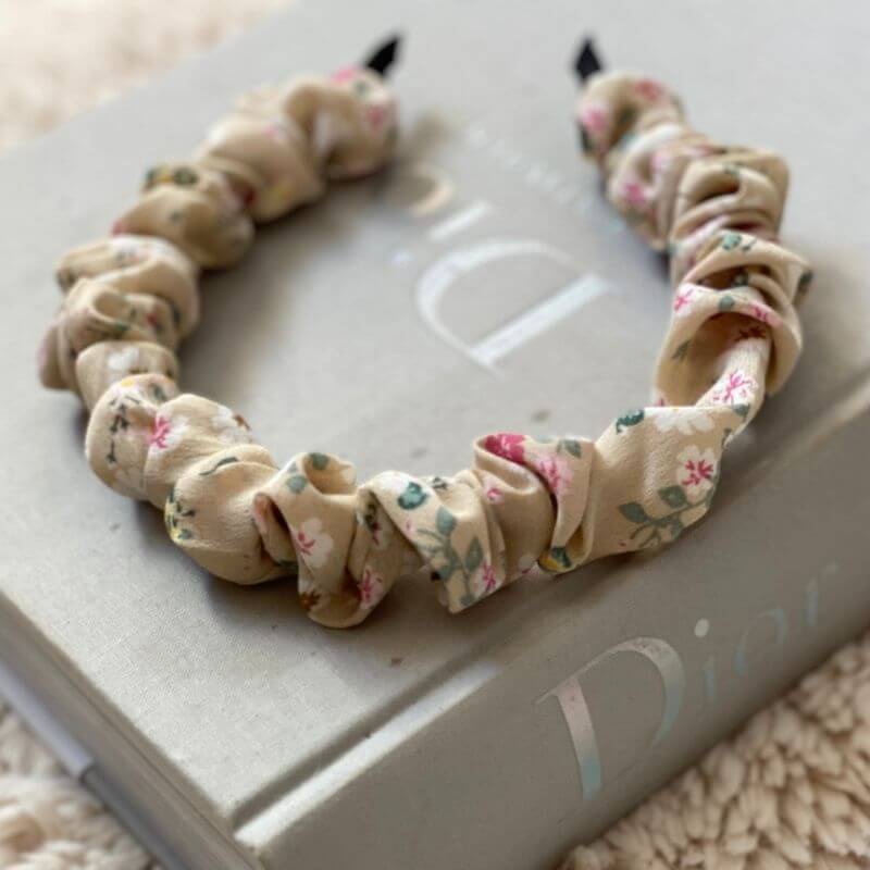 Ruffle Floral Headband