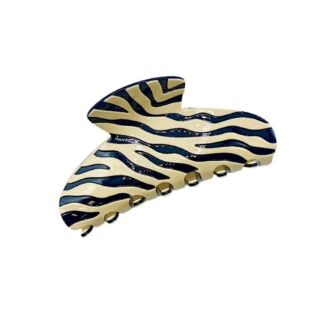 Zebra Claw Clip