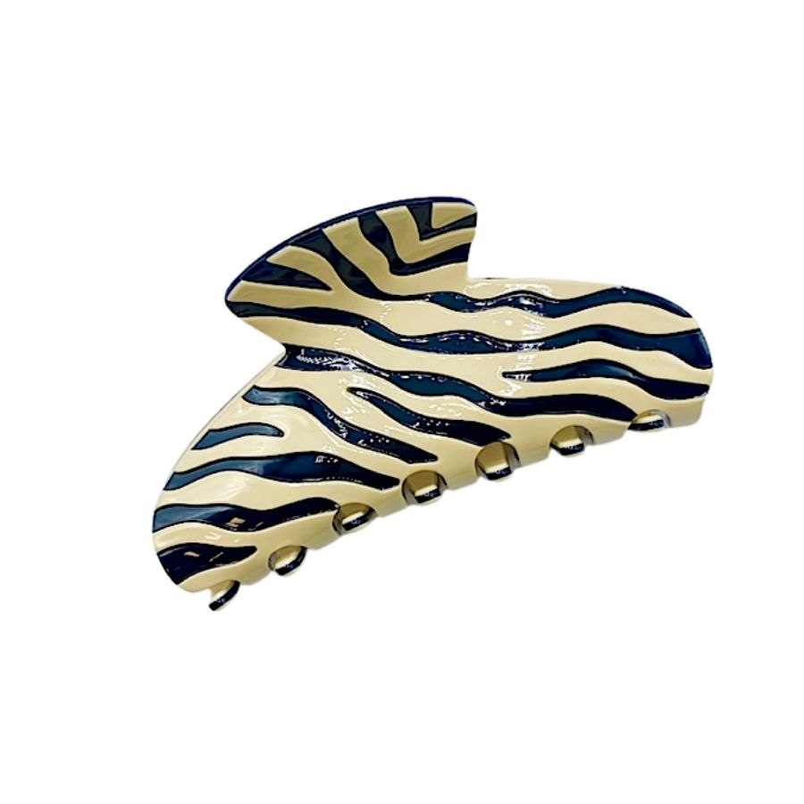 Zebra Claw Clip