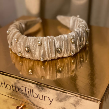 Embellished Ruched Headband