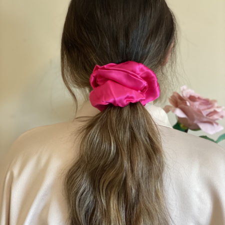 Royal Fuchsia scrunchie