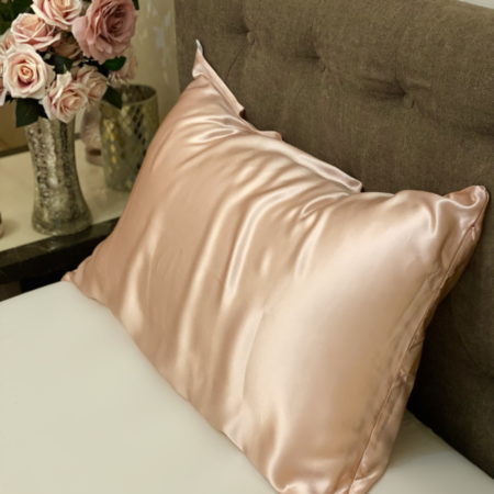 Mulberry Silk Pillowcase Rose Gold