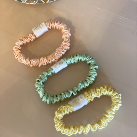 Pastel Skinny Scrunchie Set