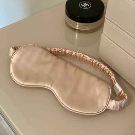 Mulberry Silk Eye Mask Rose Gold