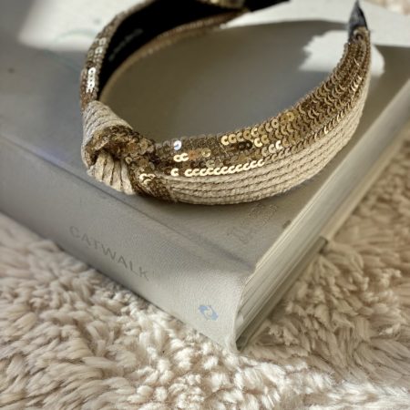 Sequin Knotted Headband