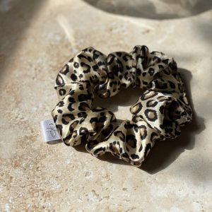 Mulberry Leopard scrunchie